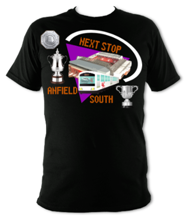Next Stop Anfield South Unisex T-Shirt