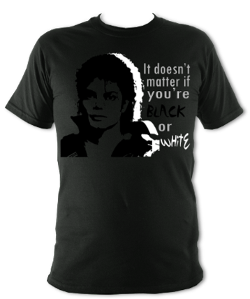 It Doesn't Matter If You're Black or White Unisex T-Shirt