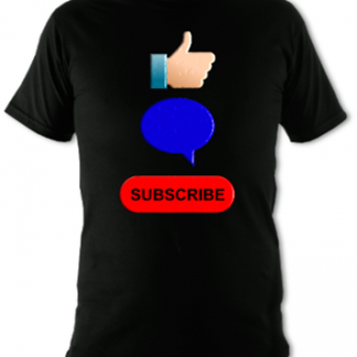 Like, Comment, Subscribe Unisex T-Shirt