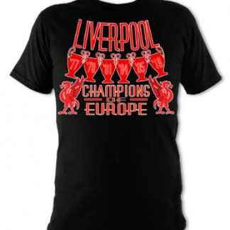 Liverpool Champions of Europe Unisex T-Shirt