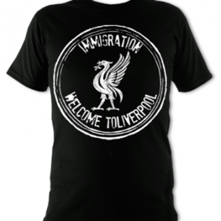 Immigration Welcome To Liverpool Unisex T-Shirt