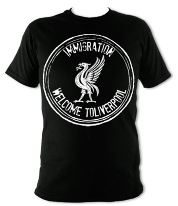 Immigration Welcome To Liverpool Unisex T-Shirt