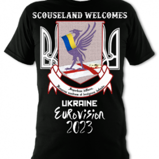 Scouseland Welcomes Ukraine Eurovision 2023 Unisex T-Shirt