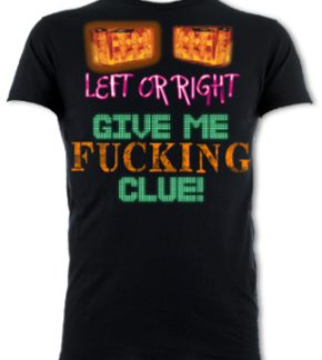 Left or Right Unisex T-Shirt