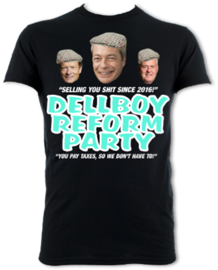 Dell Boy Reform Party Unisex T-Shirt