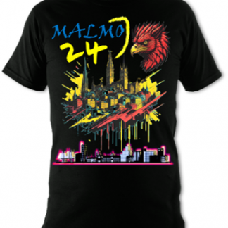 Malmo 24 Punk Cityscape Unisex T-Shirt