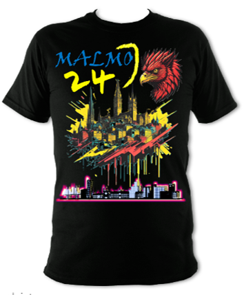 Malmo 24 Punk Cityscape Unisex T-Shirt