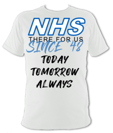NHS There For Us Unisex T-Shirt - Image 3