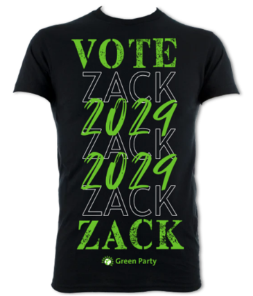 Vote Zack 2029 Unisex T-Shirt