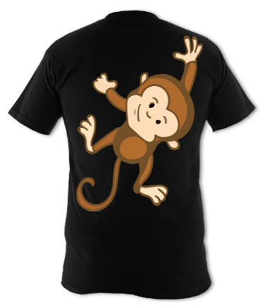 Can Someone Get This Monkey Off My Back Unisex T-Shirt - Image 2