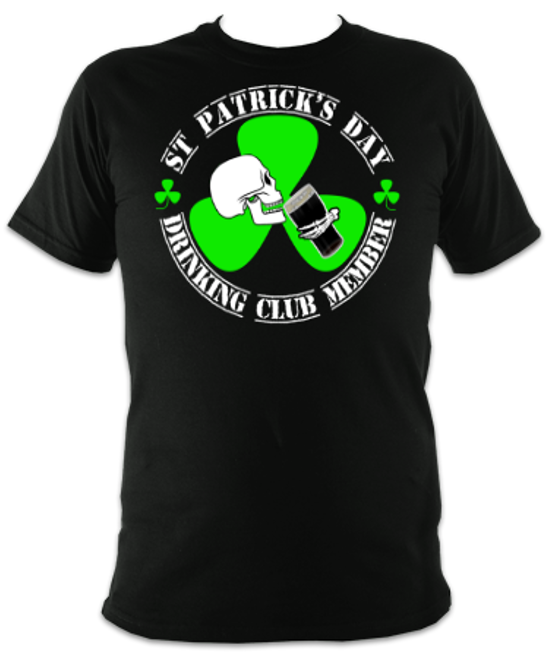 St Patrick's Day Drinking Club Member Unisex T-Shirt