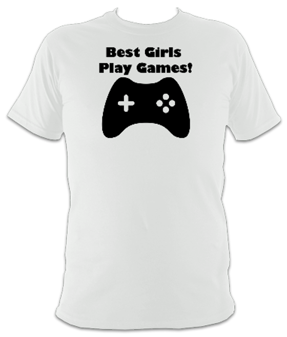 Best Girls Play Games Unisex T-Shirt