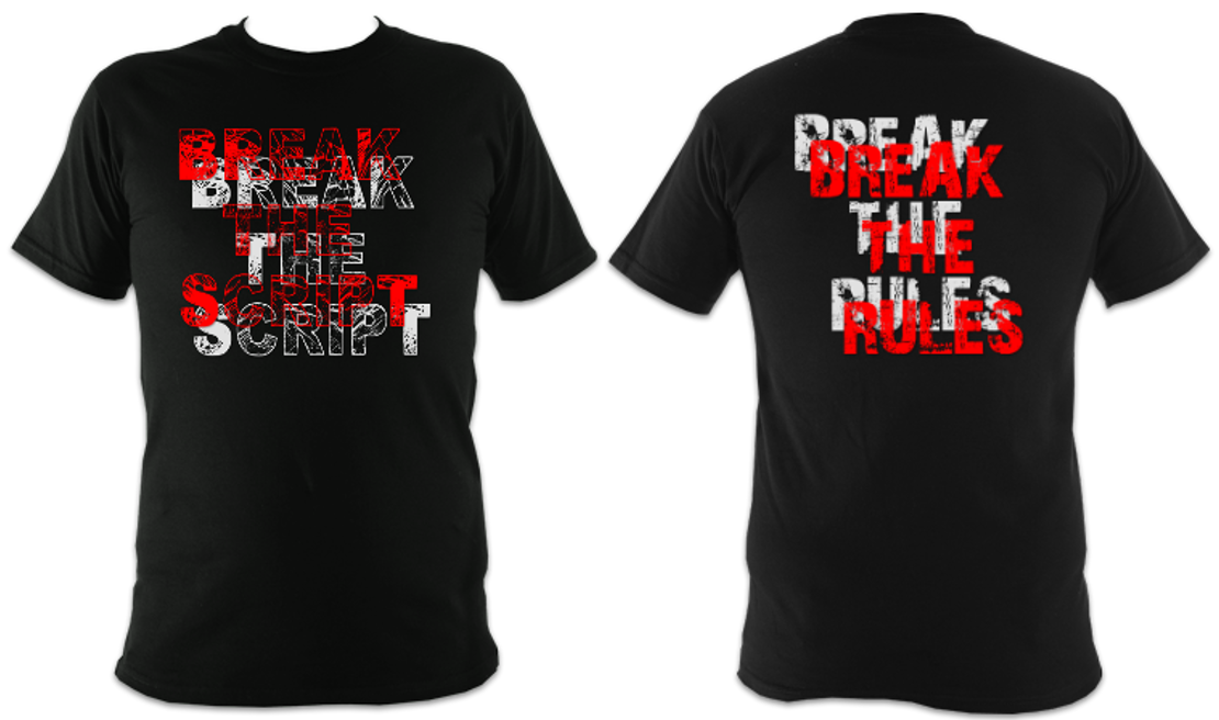 Break The Script Unisex T-Shirt - Image 3