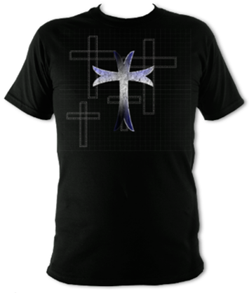 Graveyard Cross Stitch Unisex T-Shirt