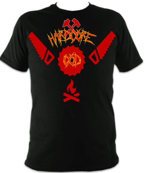 Hardcore God unisex t-shirt