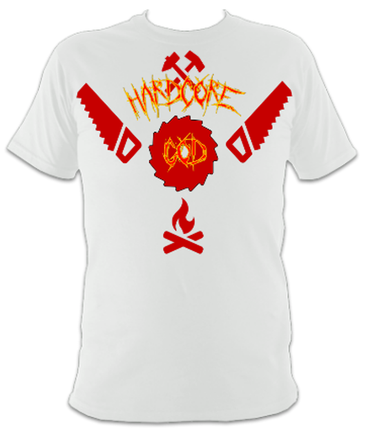 Hardcore God unisex t-shirt - Image 2