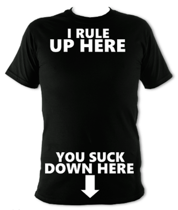 I Rule Up Here Unisex T-Shirt