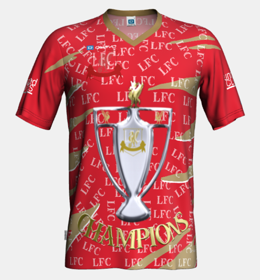 Liverpool Champions 2025 Collectors Football Shirt