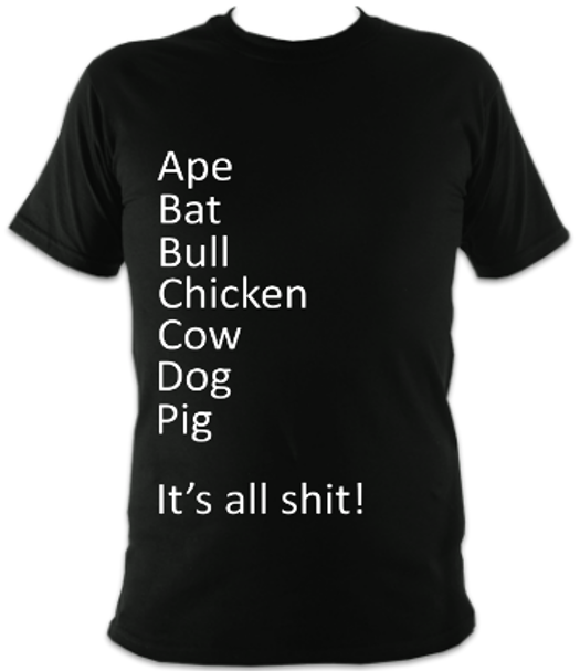 Animal Shit Unisex T-Shirt