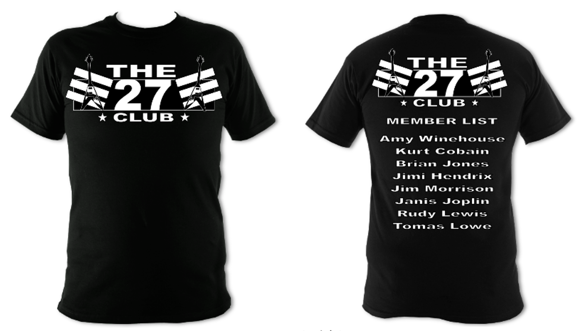 The 27 Club Unisex T-Shirt - Image 3