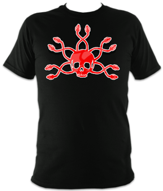 Earphones Skull Unisex T-Shirt