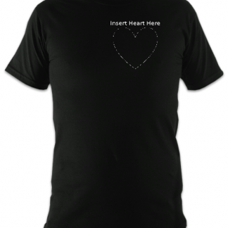 Insert Heart Here Unisex T-Shirt