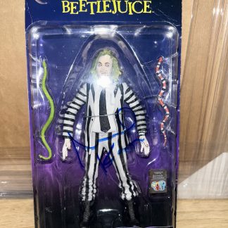 Beetlejuice 1988 signed figure
