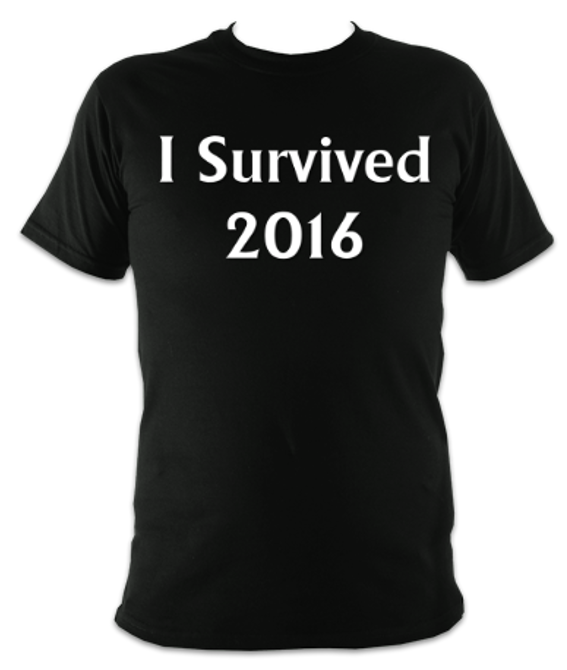 I Survived 2016 Unisex T-Shirt