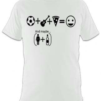Me Happy Equation Unisex T-Shirt