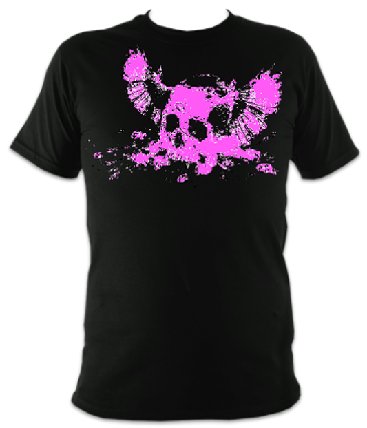 Pink Skull Unisex T-Shirt